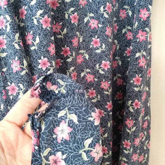 Vintage Girls Prairie Dress Amish Mennonite Handmade 27.25" Chest NEEDS REPAIRS - Picture 4 of 15